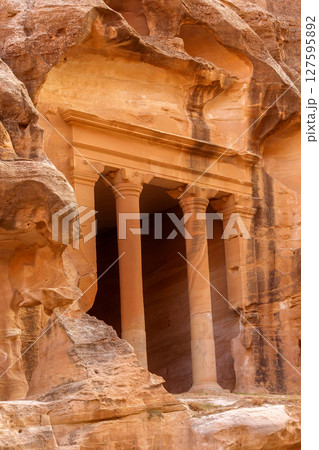 Little Petra in Siq al-Barid, Wadi Musa, Jordan Little Petra in Siq al-Barid, Wadi Musa, Jordan 127595892