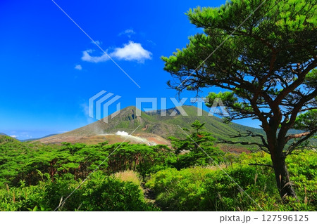 【宮崎県】晴天の霧島 韓国岳（えびの高原） 127596125