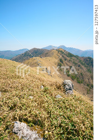 三嶺〜剣山の縦走路 三嶺〜剣山の縦走路 127597413