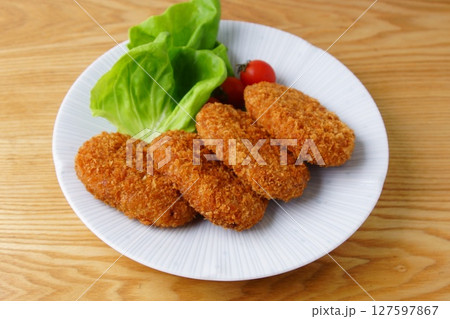 おいしそうなコロッケ 127597867