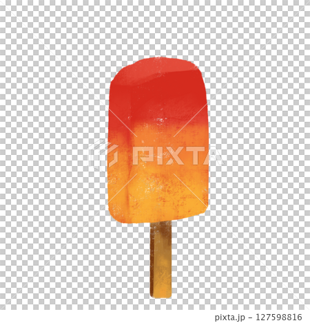 png digital drawing of sea ocean travel - ice cream on a stick 127598816