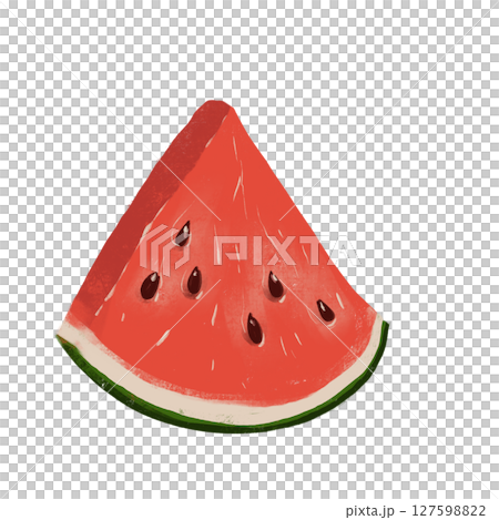 png digital drawing of sea ocean travel - watermelon slice 127598822