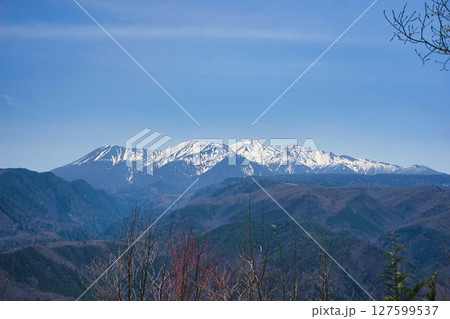 鈴蘭高原展望台から見た御嶽山 鈴蘭高原展望台から見た御嶽山 127599537
