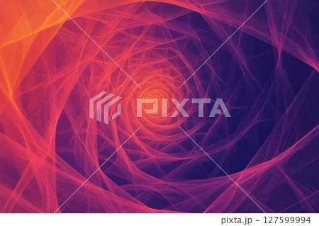 A colorful spiral with a hole in the middle, giving the image a sense of energy 127599994