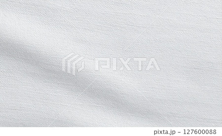 白い布のテクスチャ 127600088