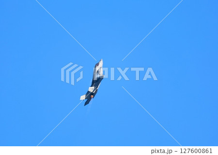 アクロバット飛行するF-35  アクロバット飛行するF-35  127600861