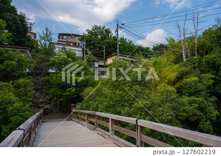 猿橋の風景　猿橋町 127602219