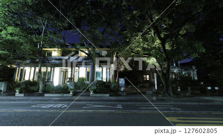 横浜市山手西洋館234番館の夜景 横浜市山手西洋館234番館の夜景 127602805