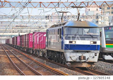 東海道本線　平塚　JR貨物　EF210-122（新鶴見） 127605148