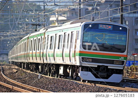 東海道本線 真鶴 JR東日本 E231系1000番台 S-17編成(国府津) 東海道本線 真鶴 JR東日本 E231系1000番台 S-17編成(国府津) 127605183