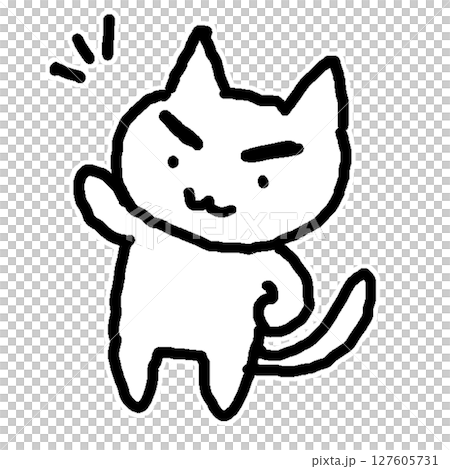 やる気　猫 127605731