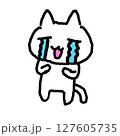 泣く　猫 127605735