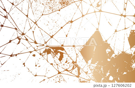 cracked glass texture on black background 127606202