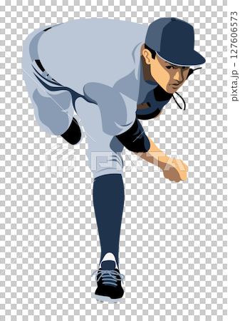 プロ野球選手のピッチャー 127606573