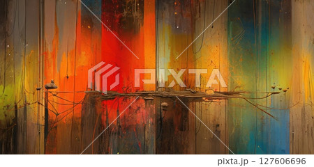abstract color rainbow background LGBTQIA, ai 127606696