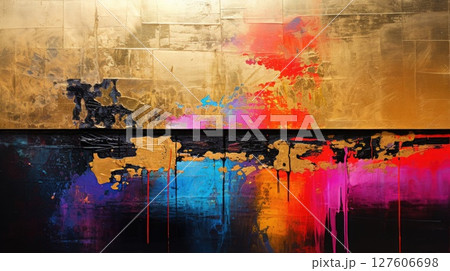 abstract color rainbow background LGBTQIA, ai 127606698