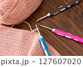Hooks and threads for crocheting 127607020
