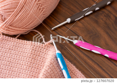 Hooks and threads for crocheting Hooks and threads for crocheting 127607020