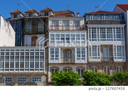 The city of Betanzos in Spain 127607458