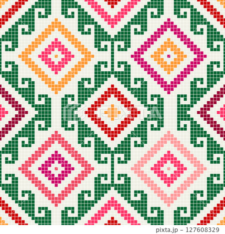 Mexican Teenek embroidery pattern 12 127608329