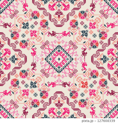 Mexican Teenek embroidery pattern 22 127608339