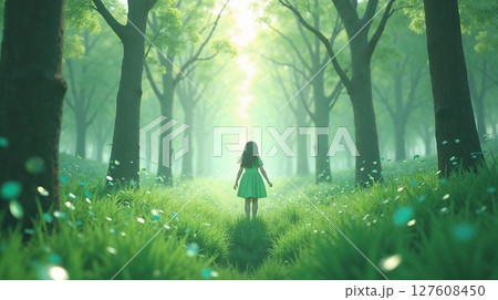 新緑の森 新緑の森 127608450
