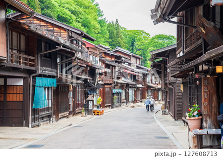 『奈良井宿 下町界隈』旧中山道 宿場町 （長野県塩尻市） 127608713