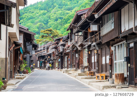 『奈良井宿 下町界隈』旧中山道 宿場町 （長野県塩尻市） 127608729