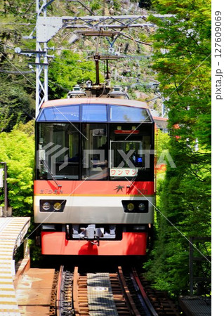 『鞍馬・貴船』『比叡山』への鉄路… 登山鉄道の趣もある【叡山電鉄】展望車両900系「きらら」 127609069