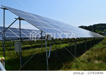 ソーラーパネル 自然エネルギー 127610646