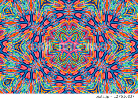 Abstract background with bright colorful pattern 127610837
