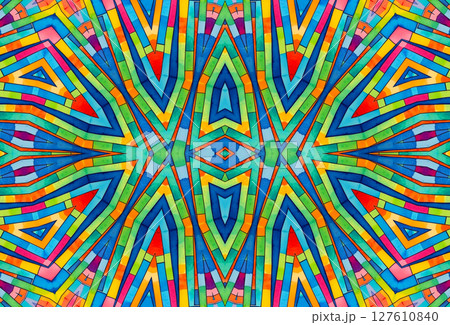 Abstract background with bright colorful pattern 127610840