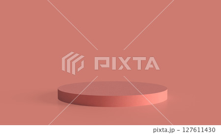 The Pink podium for Advertising or present concept 3d Rendering. The Pink podium for Advertising or present concept 3d Rendering. 127611430