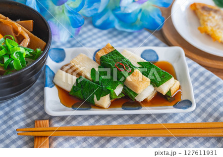 長芋の青じそ醤油漬け 127611931