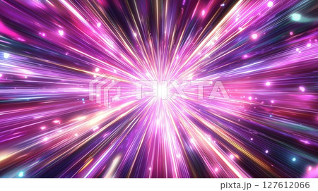 派手なアーケード風ジャックポット効果 キラキラ背景 派手なアーケード風ジャックポット効果 キラキラ背景 127612066