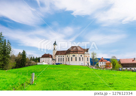 ドイツ　世界遺産　ヴィースの巡礼教会 127612334