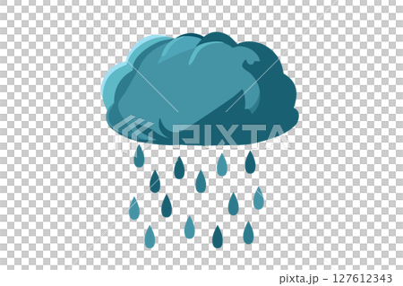 天気 イラスト 雨 小雨 梅雨 天気 イラスト 雨 小雨 梅雨 127612343