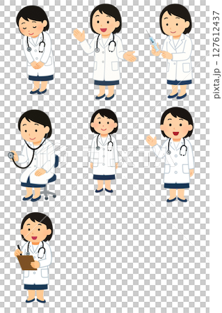 女醫生的各種動作集 127612437