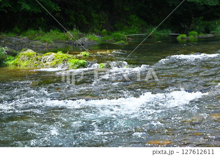 清流の思川 粟野総合運動公園付近の景色 鹿沼市 清流の思川 粟野総合運動公園付近の景色 鹿沼市 127612611