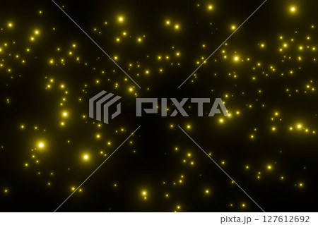 星が輝く夜空のCG画像 127612692