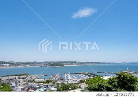 江の島から逗子方面を見た風景 127613775