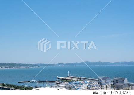 江の島から逗子方面を見た風景 127613780