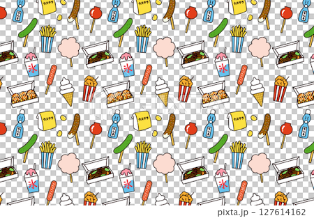 節慶美食背景插圖 127614162