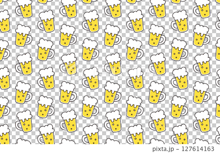 ビールの背景イラスト 127614163