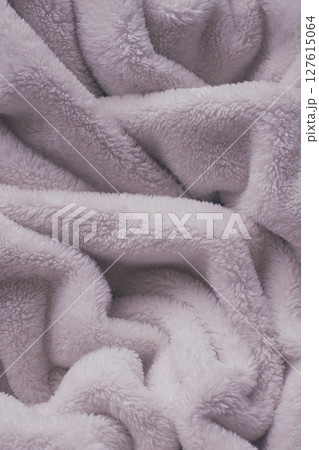 pink soft fluffy blanket textile 127615064