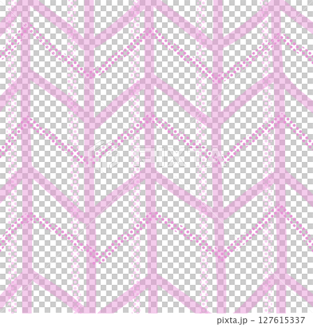 粉紅圓點人字形圖案背景圖 127615337