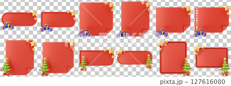 3d message christmas blank comment sticky note paper text box speech bubble icon set bundle illustration 3d message christmas blank comment sticky note paper text box speech bubble icon set bundle illustration 127616080