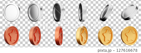 3d coin finance investment wealth payment income money dollar icon set bundle illustration 3d coin finance investment wealth payment income money dollar icon set bundle illustration 127616678