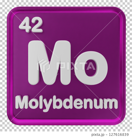 3d periodic table molybdenum 3d periodic table molybdenum 127616839