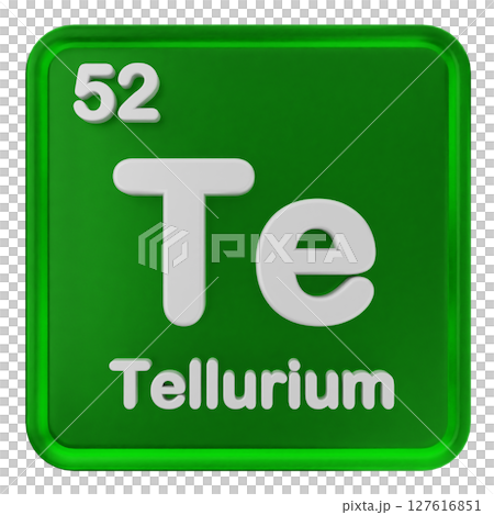 3d periodic table tellurium 3d periodic table tellurium 127616851